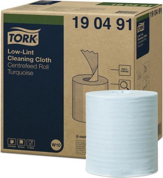 Immagine prodotto Tork Panni per la pulizia a basso contenuto di pelucchi in secchiello W10 a 1 velo 190491 Quantità: 800 (800 pz.)