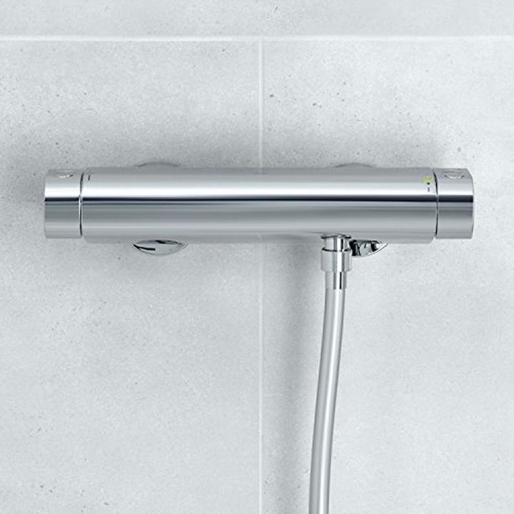 Productafbeelding Grohe Doucheset: Grohtherm 2000 opbouw - met thermostaat en Power & Soul doucheset 60 cm