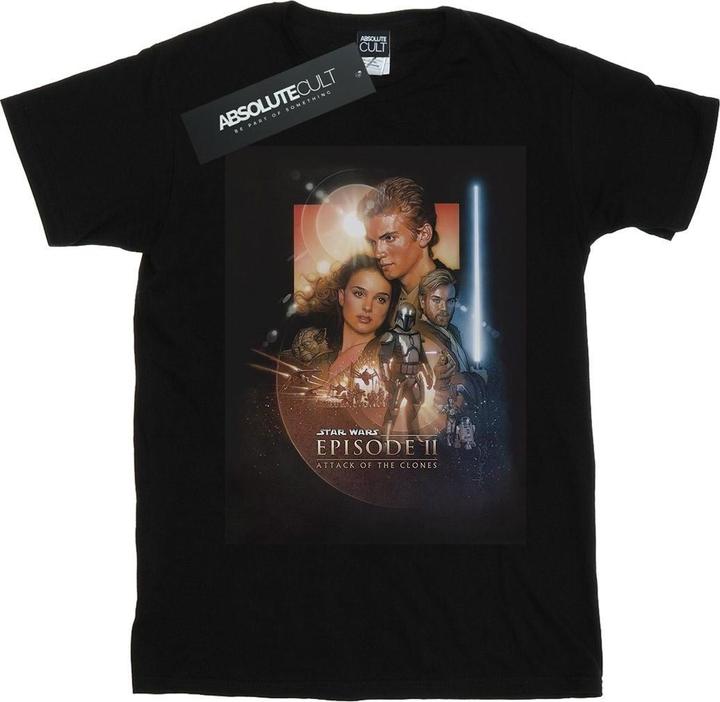 Produktbild Star Wars Episode II Movie Poster TShirt (3XL)