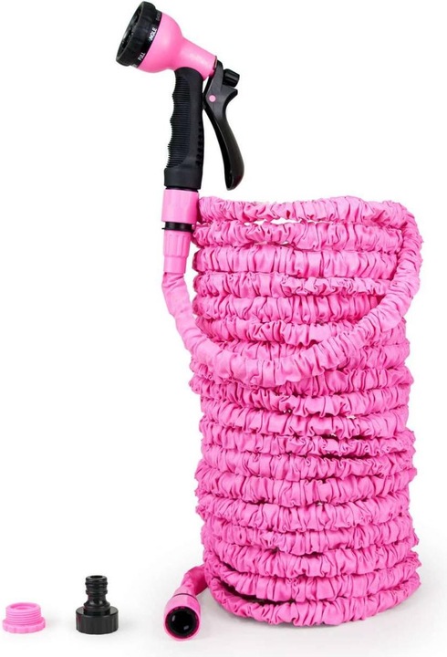 Immagine prodotto Grafner Tubo flessibile da giardino da 1/2" con doccia a 7 funzioni 7.5m - 45m (30 m, 12.70 mm)
