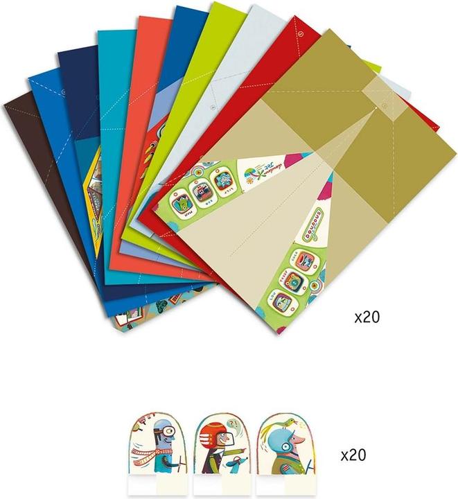 Actual product image Djeco Airplane leaflets book