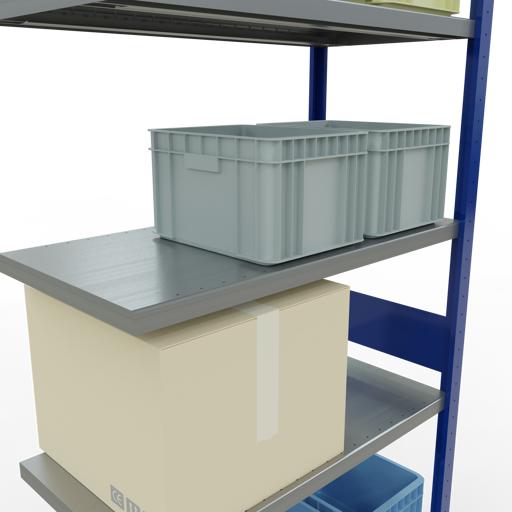 Actual product image Schulte Lagertechnik MULTIplus330 boltless bay system with length ledger