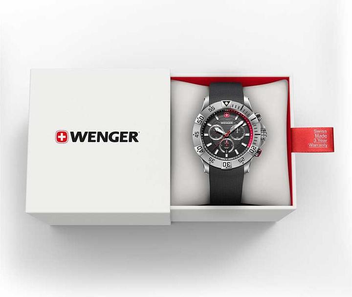 Produktbild Wenger 01.0643.122 Seaforce (Analoguhr, Chronograph, Swiss Made, 43 mm)