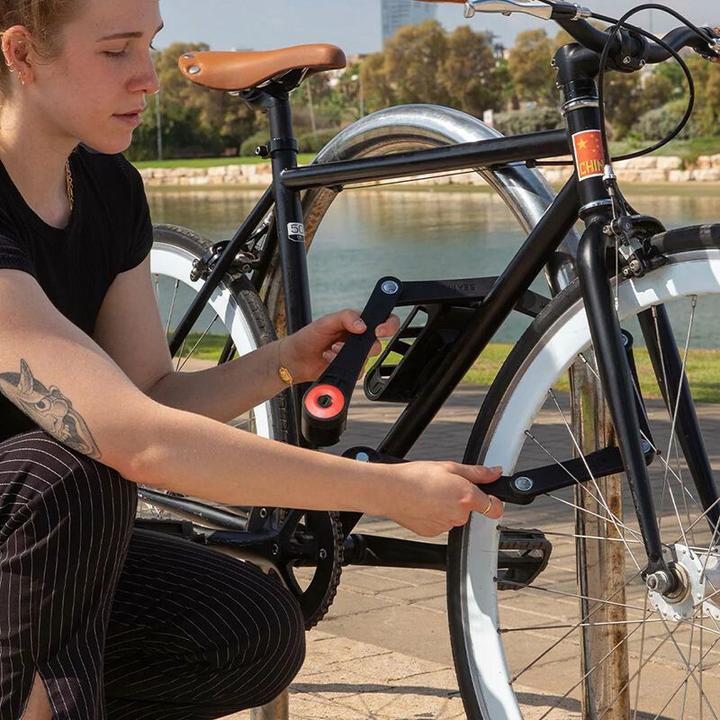 Actual product image Seatylock foldable key lock bike lock forever (90 cm)