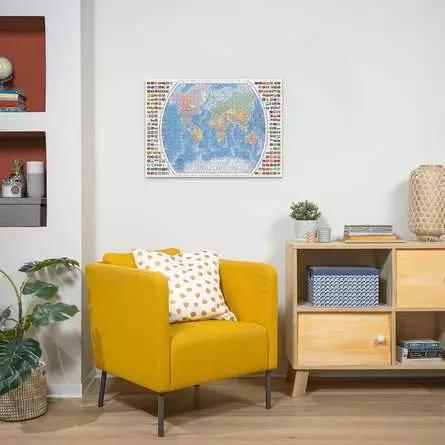 Produktbild Ravensburger Puzzle Political World Map 1000p (12000664) (1000 Teile)
