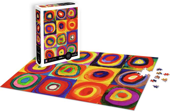 Actual product image Calypto Squares and circles 1000 piece jigsaw puzzle (1000 pieces)