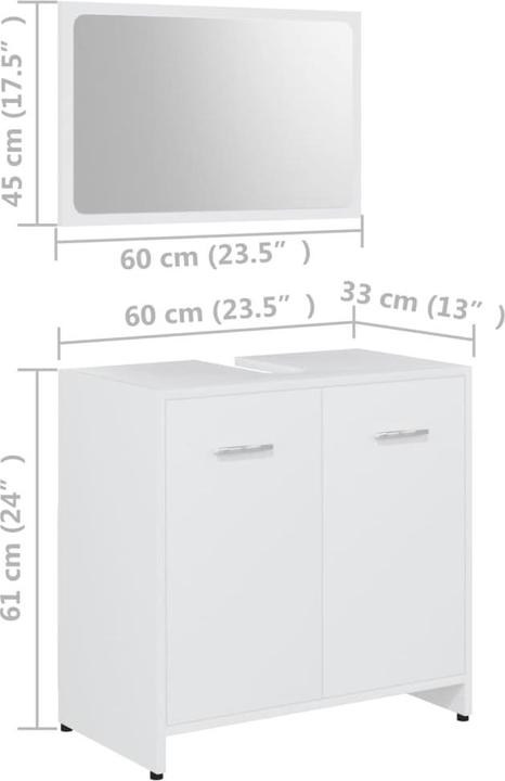 Immagine prodotto VidaXL Badmöbel Set