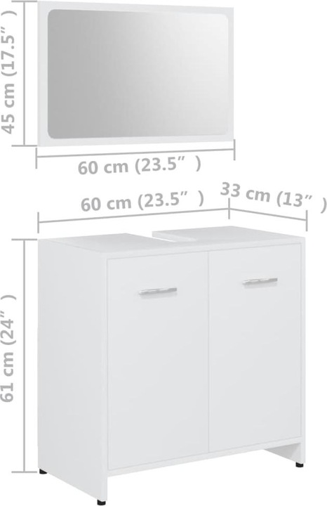 Immagine prodotto VidaXL Badmöbel Set