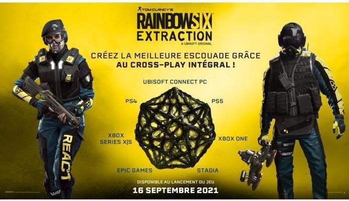 Image du produit Ubisoft Tom Clancy's Rainbow Six : Extraction (PS4, FR)
