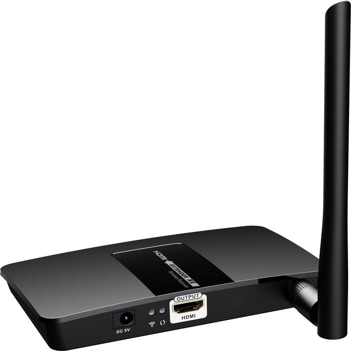 Actual product image Techly IDATA HDMI-WL20M10 Audio/Video Power Amplifier AV Transmitter & Receiver (20 m, HDCP, HDMI 1.3c)