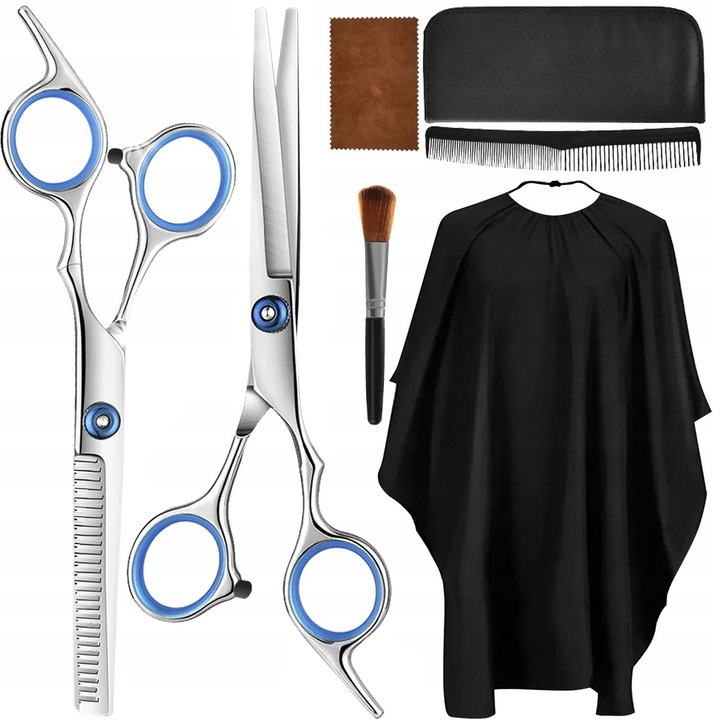 Image du produit Soulima Ciseaux de coiffeur 2 pièces + accessoires (15.24 cm)