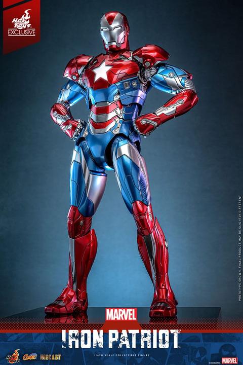 Image du produit Hot Toys Marvel figurine Comic Masterpiece Diecast 1/6 Iron Patriot Exclusive 32 cm