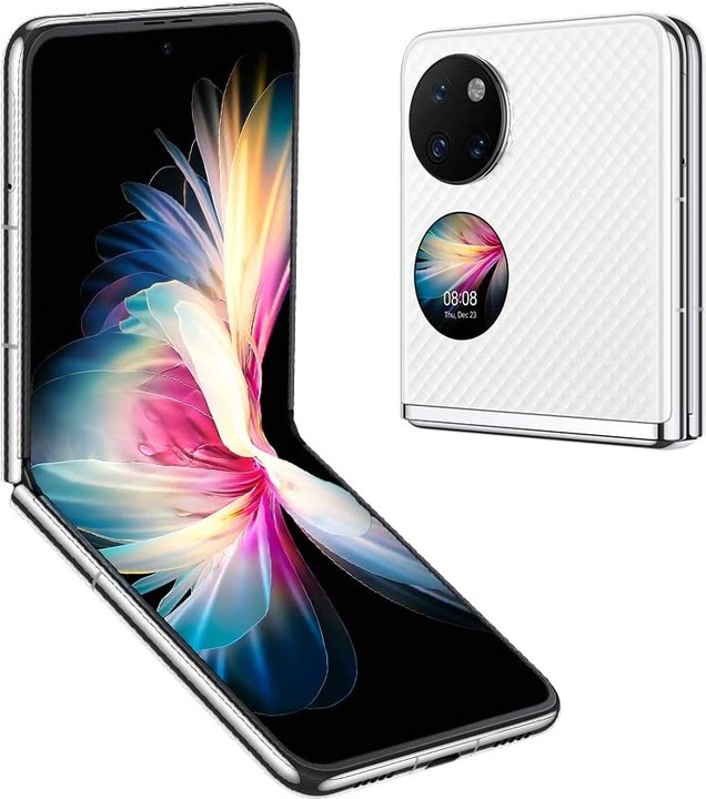 Actual product image Huawei P50 Pocket (White) (256 GB, White, 6.90", Dual SIM, 40 Mpx, 4G)