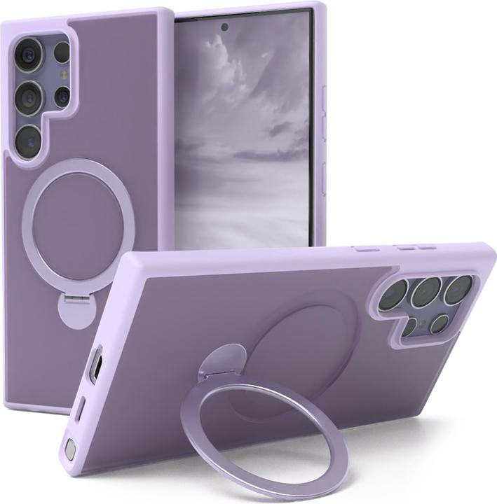 Produktbild EAZY CASE Case MagSafe Rotation Ring für Galaxy S24 Ultra (Samsung Galaxy S24 Ultra)