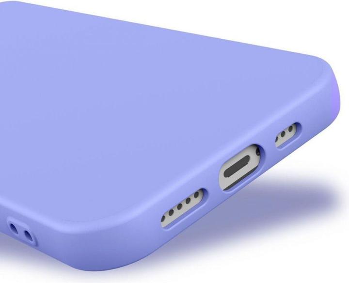 Actual product image Hurtel Silicone case for Samsung Galaxy A54 5G silicone cover purple (Samsung Galaxy A54 5G)