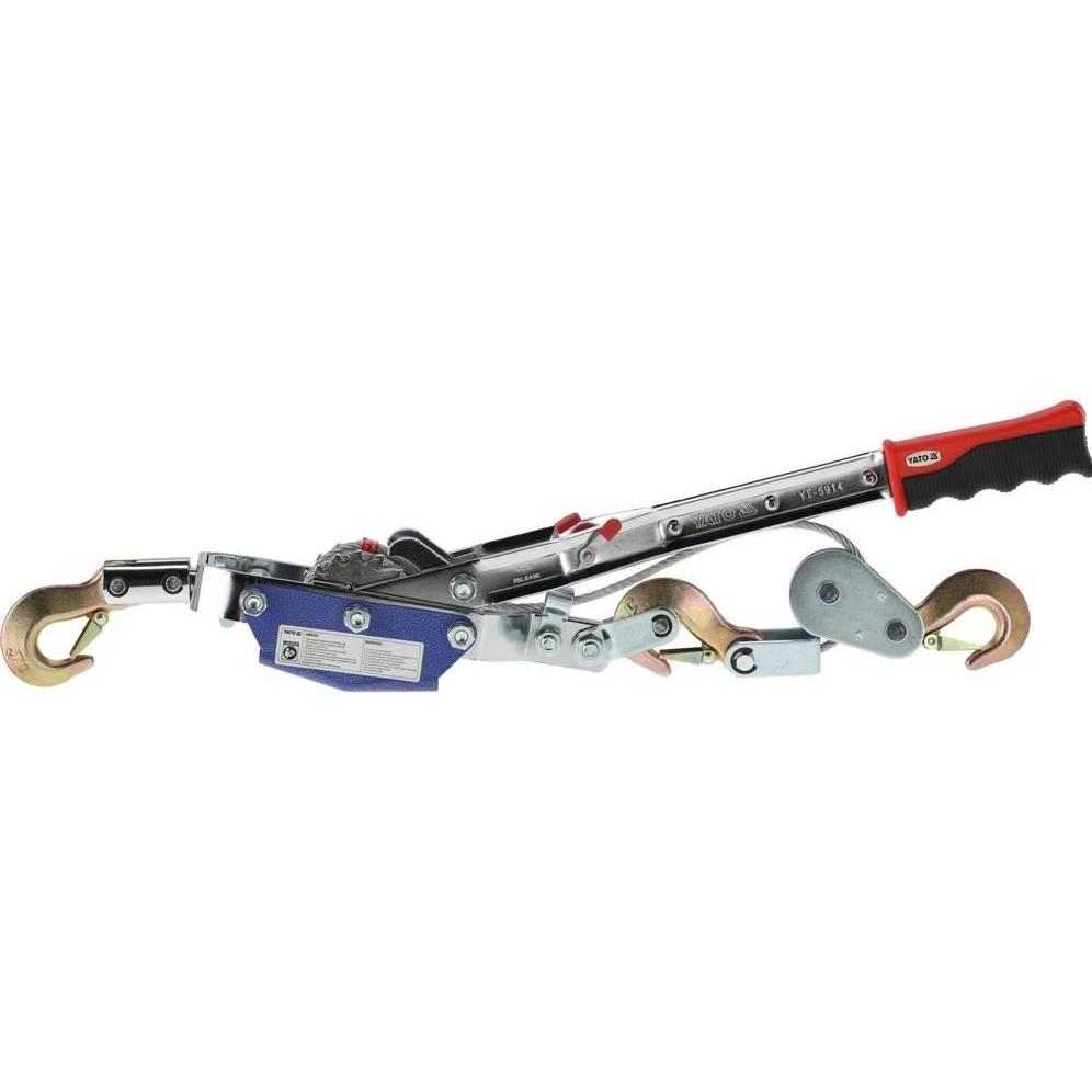 Yato, Seilzug + Werkstattkran, HAND PULLER 1500 daN ROPE 3M