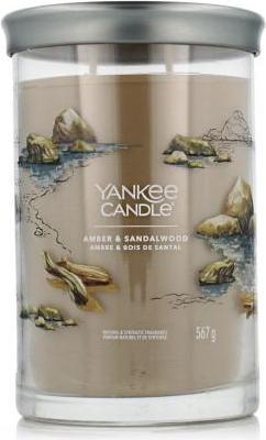 Actual product image Yankee Candle Amber & Sandalwood Signature Large Jar Scented Candle