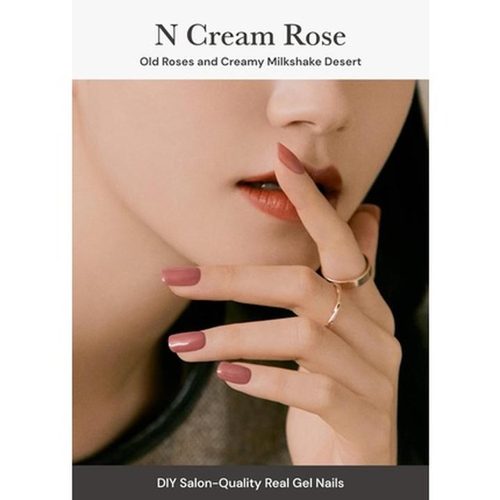 Image du produit Ohora Bandes de gel semi-durci pour ongles N Cream Rose (Ongles artificiels)