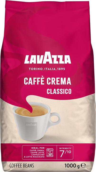 Lavazza café crème (1000 g, Torréfaction moyenne)