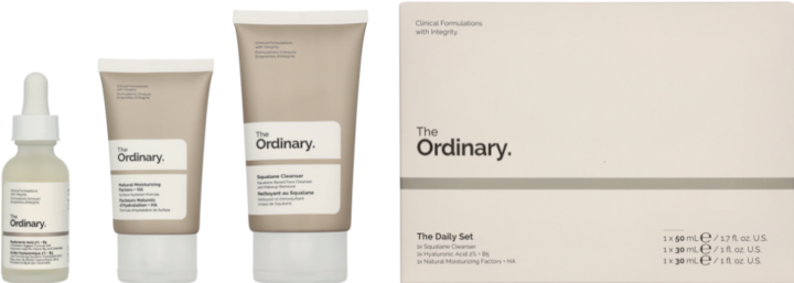 The Ordinary The Daily Set (Gesichtspflege set)