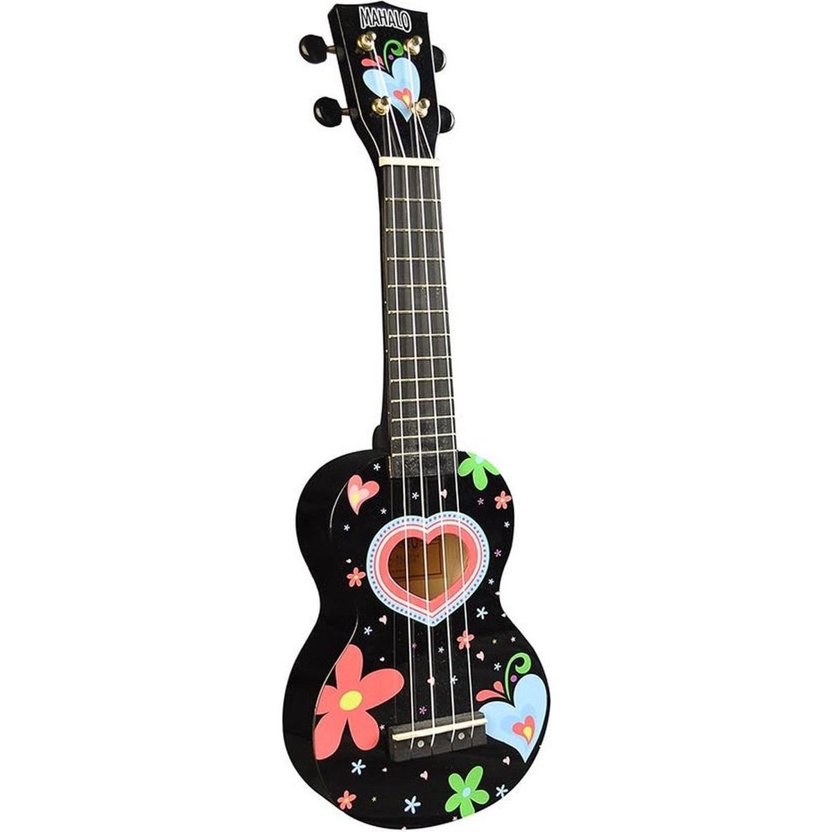 Mahalo Ukulele Soprano Serie Art Zebra (Soprano), Ukulele, Multicolore