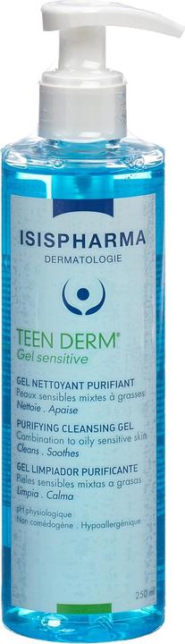 Immagine prodotto Isispharma Teen Derm Gel Sensibile Gel (Gel detergente, 250 ml)