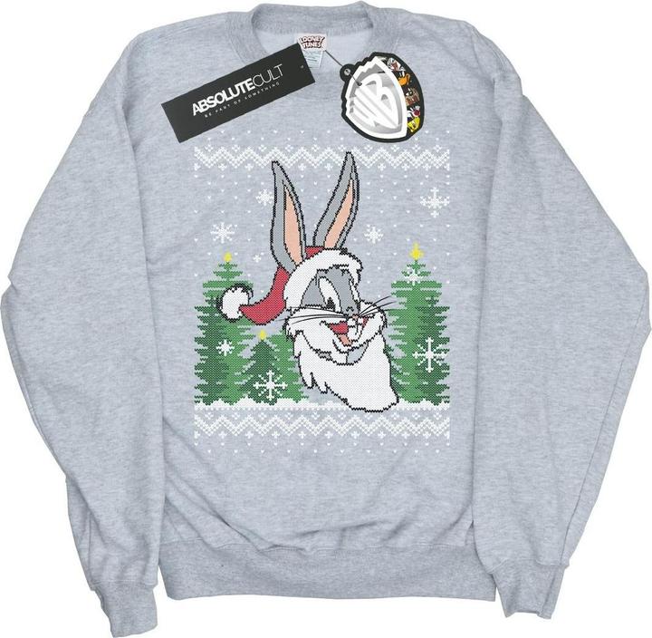 Produktbild Looney Tunes Bugs Bunny Christmas Fair Isle Sweatshirt Jungen (116)