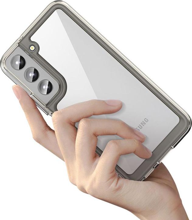 Produktbild Hurtel Outer Space Case für Samsung Galaxy S23 Hülle mit flexiblem Rahmen blau (Samsung Galaxy S23)