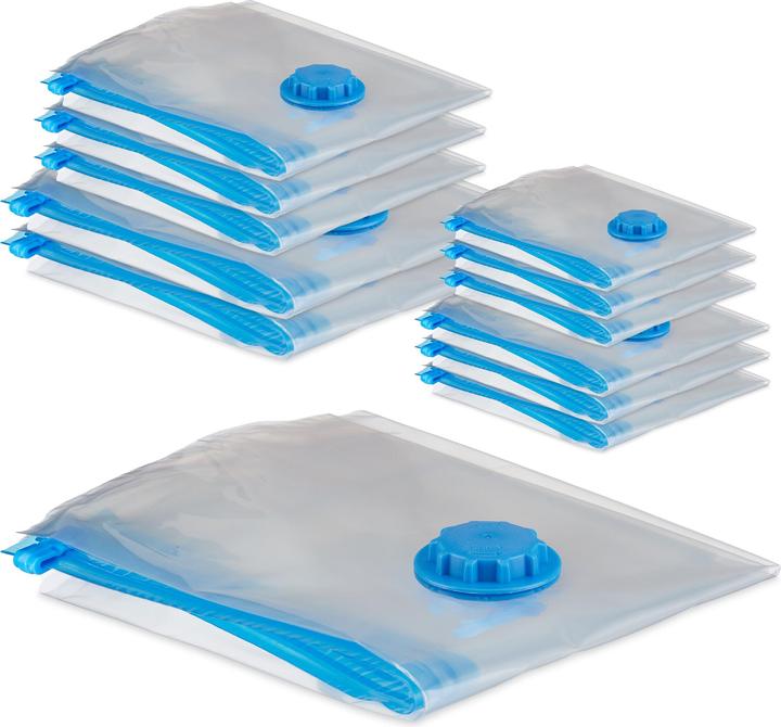 Image du produit Relaxdays 12x sacs sous vide