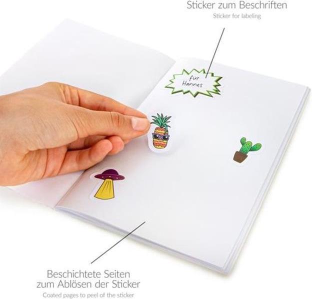 Image du produit Trendhaus Album de collection d'autocollants, 40 autocollants inclus