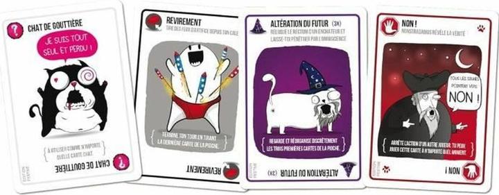 Produktbild Asmodée Tischspiel Asmodee Exploding Kittens: Festive Edition (Französisch, 2 - 8 Spieler)