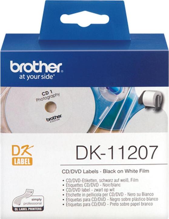 Produktbild Brother DK-11207 CD/DVD-Etikett (5.80 cm)