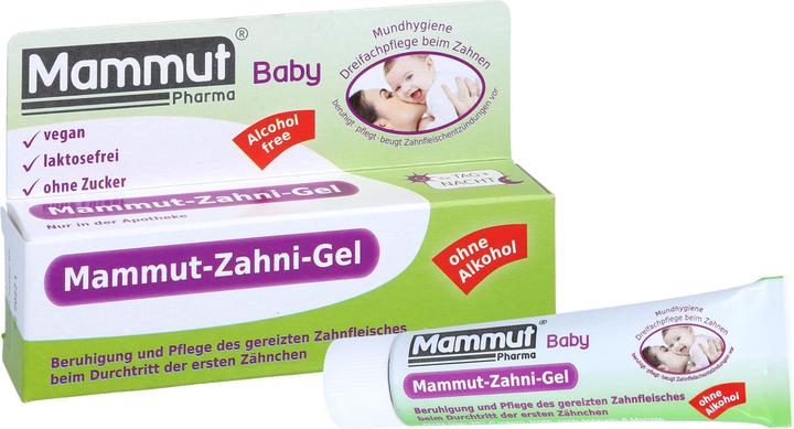 Image du produit Mammut Zahni-Gel Baby soin triple pour la dentition, 10 ml de gel (1 x, 10 ml)