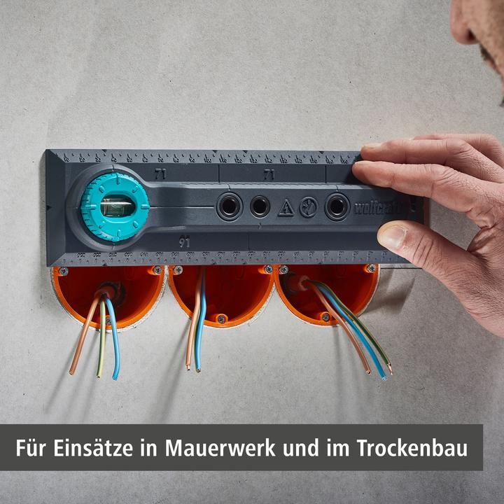 Image du produit MGA wolfcraft 1 Markier- und Anbohrschablone
