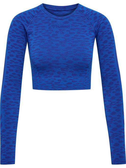 Actual product image hummel hmlMT LEO SEAMLESS CROP T-SHIRT L/S (XS)