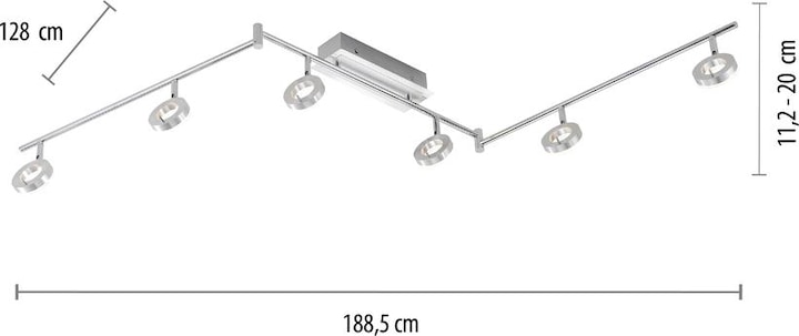 Immagine prodotto Paul Neuhaus LED Deckenlampe IP44 matt IP44 Badleuchte (4500 lm)