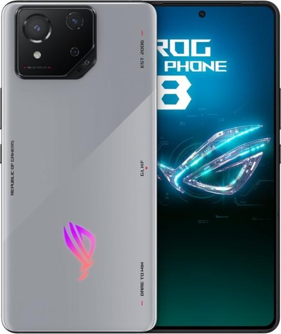 Produktbild ASUS ROG Phone 8 (256 GB, Rebel Grey, 6.78", Dual SIM, 5G)