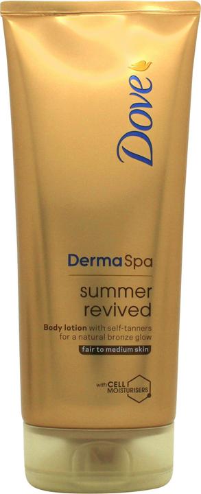 Produktbild Dove Derma Spa Summer Revived Gradual Self Tan 200ml - Fair To Medium (Selbstbräunungsschaum, 200 ml)