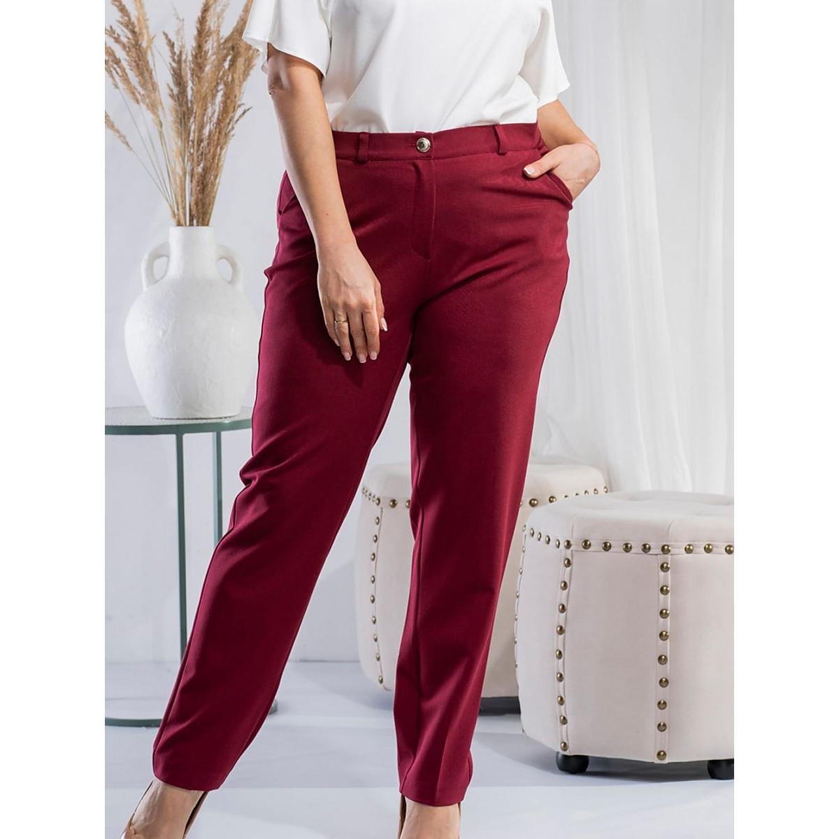 Karko, Damen, Hosen, Grösse Hose, Rot, (56)