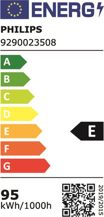 Label énergétique Philips Professional Lampe Tforce LED 95W E40 840 120 (E40, 13000 lm, 1x)