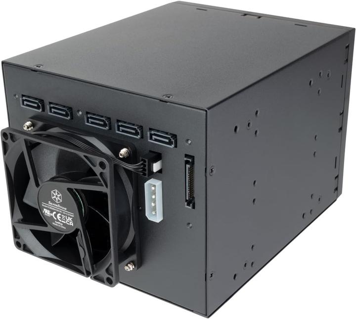 Image du produit Silverstone SST-FS305B-E - Three 5.25" device bay to five 3.5" SAS-12G / SATA 6Gbit/s hot-swap adapt
