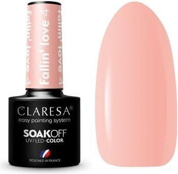 Produktbild Claresa Fallin Love UV-Nagellack 5ml - 4er-Pack (Rosa, UV-Gel Lack)