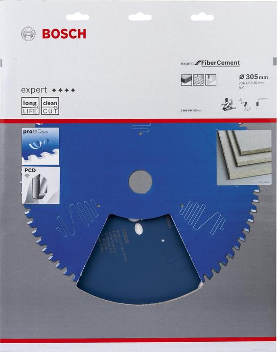 Produktbild Bosch Professional Zubehör Kreissägeblatt Expert for Fibre Cement, 305 x 30 x 2,4 mm, 8
