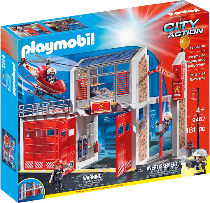 Playmobil Grosse Feuerwache (9462, Playmobil City Action)