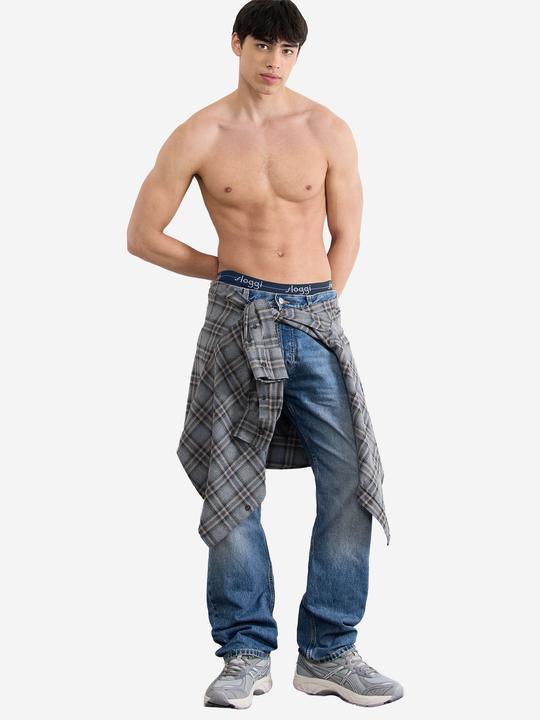 Produktbild Sloggi Langer Boxer Blue Start (One Size, 2er Pack)