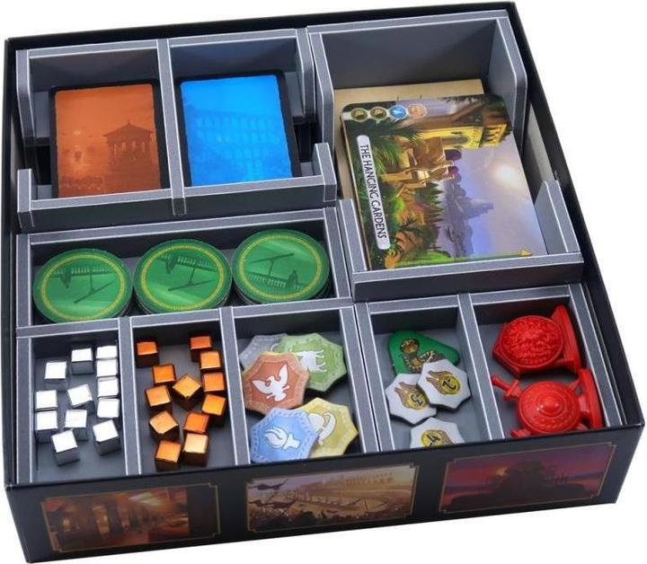 Actual product image Folded Space FS-7WDUELV2 - Insert: 7 Wonders Duel and the expansions Pantheon and Agora