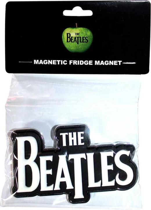 Actual product image The Beatles Drop T Logo Fridge Magnet (1 x)