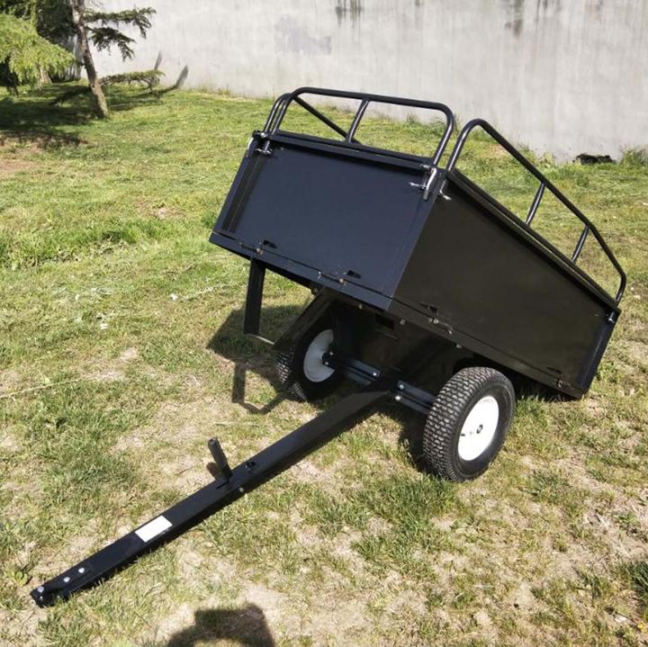 Produktbild Wiltec Kippanhänger (Rasentraktor, Traktorzubehör)