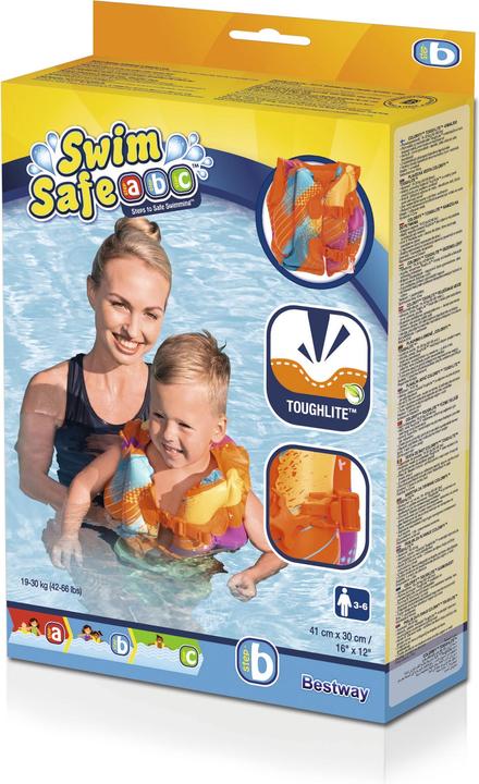 Actual product image Bestway Life jacket level B Colorify™, 3-6 years (19 - 30 kg)