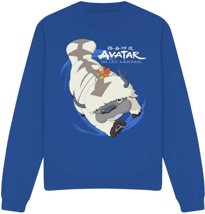 Actual product image Avatar: The Last Airbender Unisex Adult In Flight Appa Sweatshirt (M)